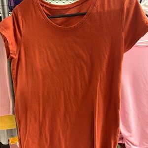 NOBO Burnt Orange Short Sleeve Top